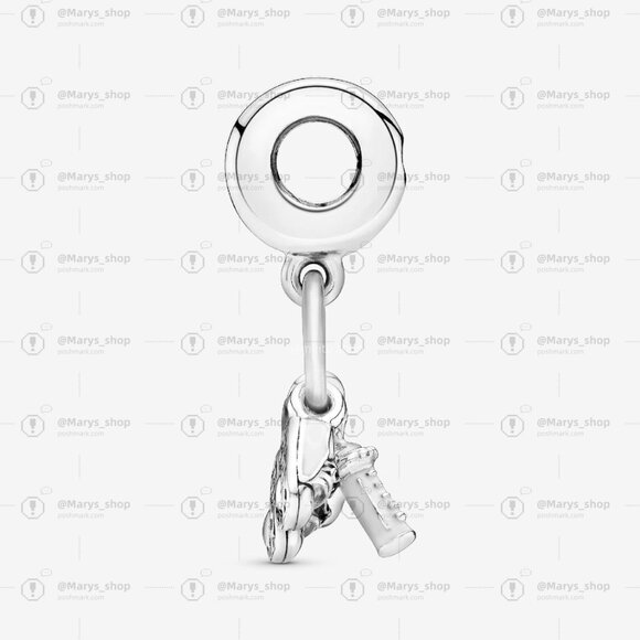Pandora Baby Bottle & Shoes Dangle Charm - Picture 3 of 6